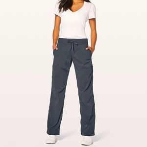 Lululemon Dance Studio Pant III unlined Blue Tied